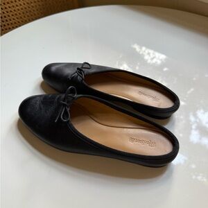 Leather Madewell Mule Slides